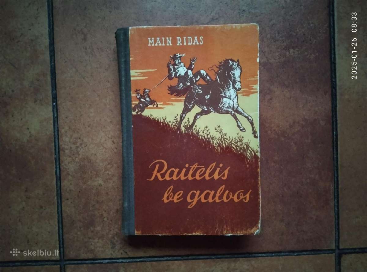 Main Ridas "Raitelis be galvos" 1954 metai.