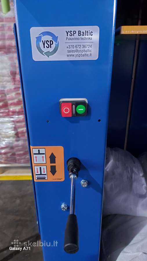 Kartono platiko atliekų presas Macfab 75 (Airija) - nuotraukos Nr. 14
