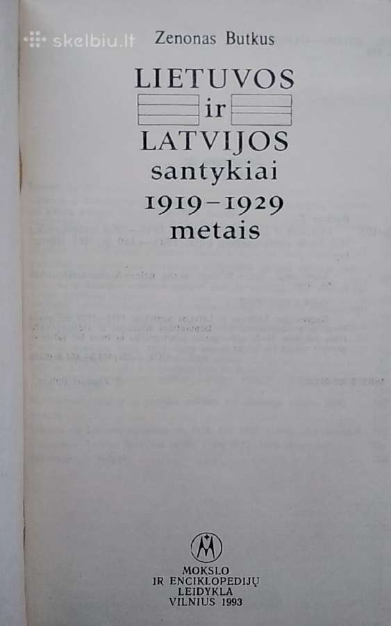 Lietuvos ir Latvijos santykiai 1919-1929 metais - nuotraukos Nr. 2