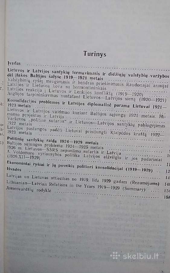 Lietuvos ir Latvijos santykiai 1919-1929 metais - nuotraukos Nr. 3