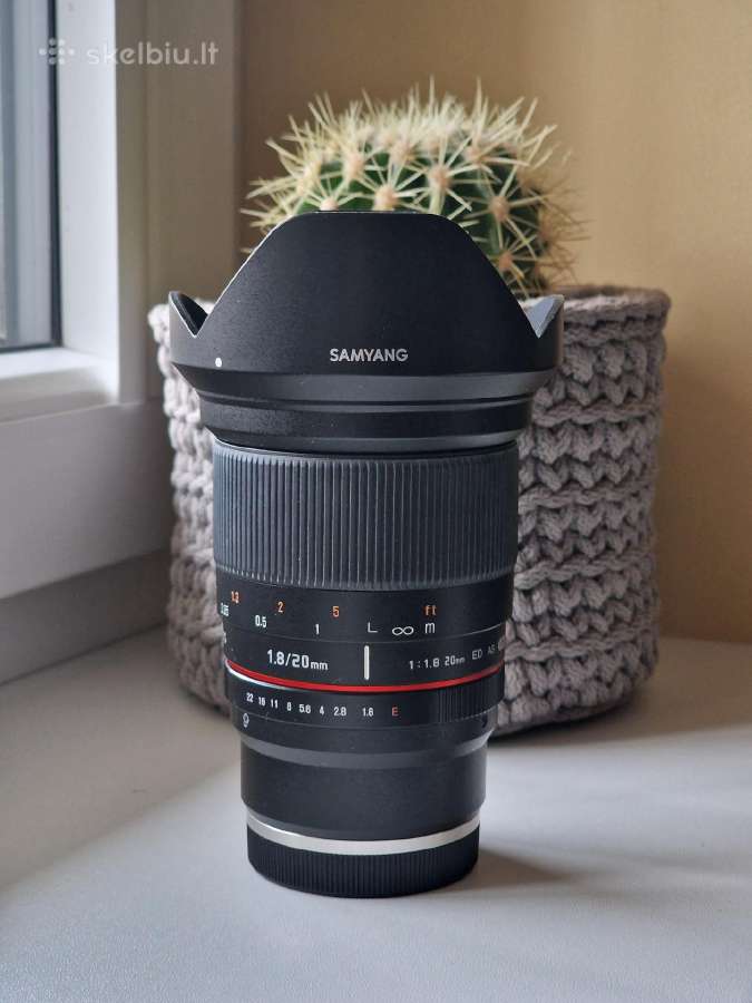 Samyang 20 mm F 1.8 Ed As Umc Sony E-mount