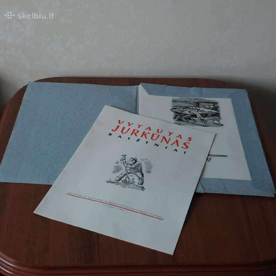 Albumas - Vytautas Jurkūnas ,raižiniai ( 1958 m. ) - nuotraukos Nr. 3