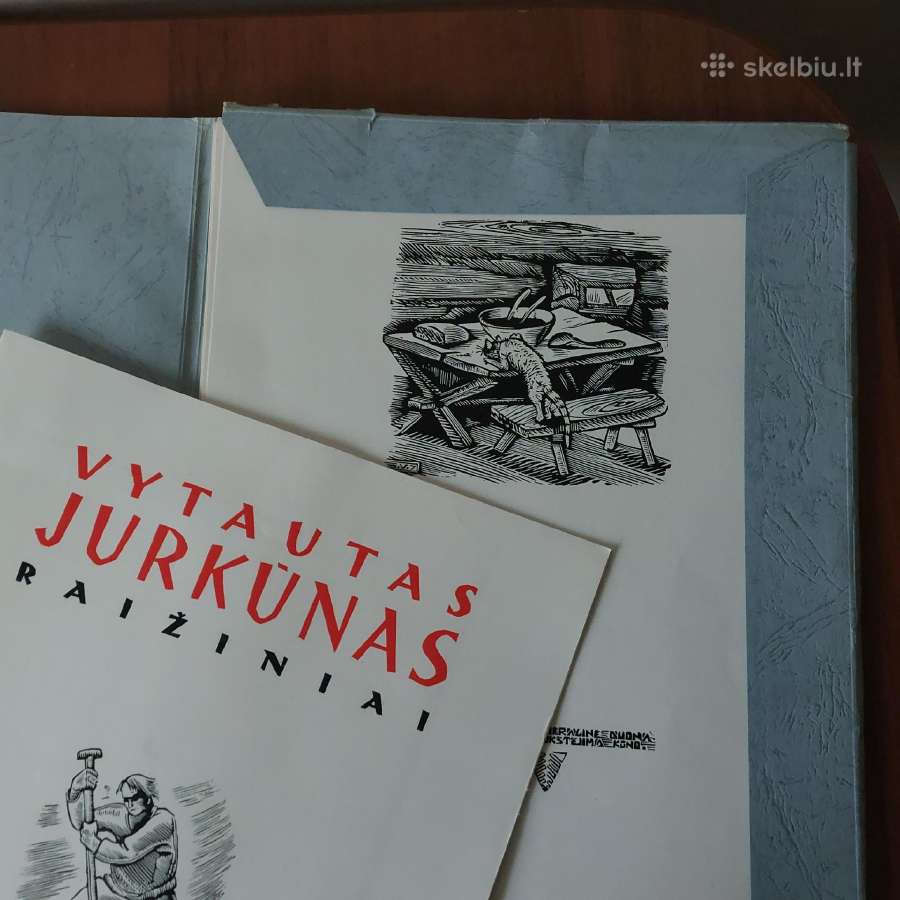 Albumas - Vytautas Jurkūnas ,raižiniai ( 1958 m. ) - nuotraukos Nr. 4