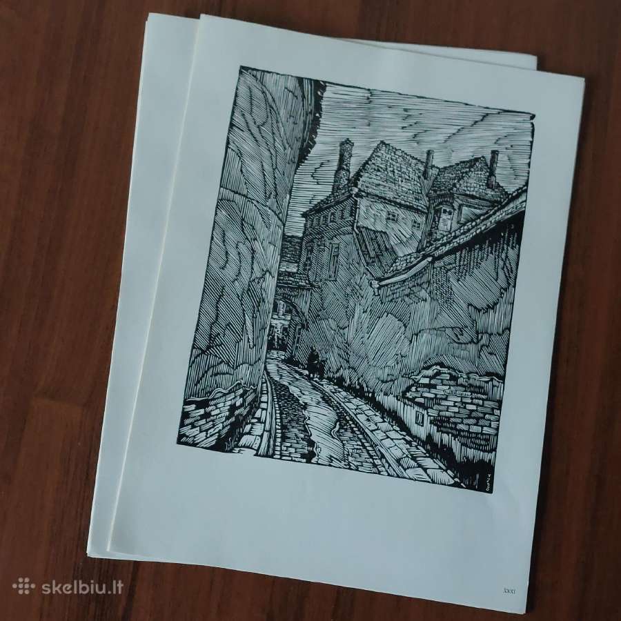 Albumas - Vytautas Jurkūnas ,raižiniai ( 1958 m. ) - nuotraukos Nr. 18