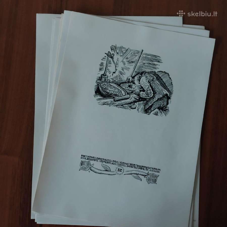Albumas - Vytautas Jurkūnas ,raižiniai ( 1958 m. ) - nuotraukos Nr. 21