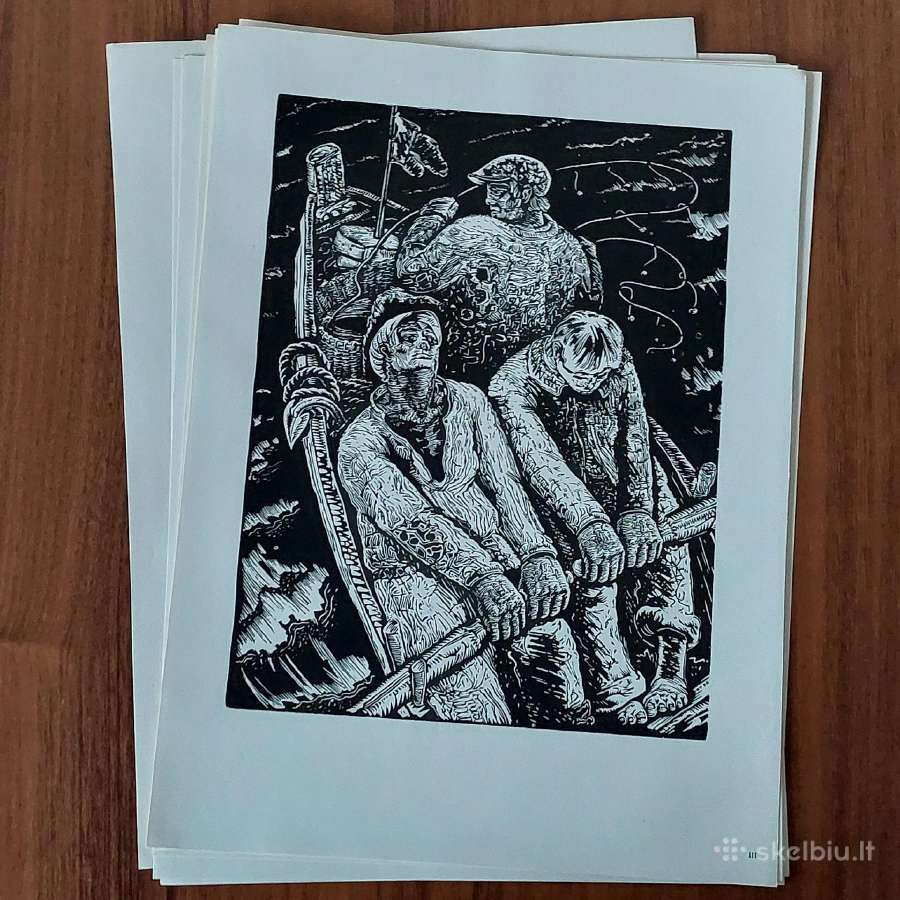 Albumas - Vytautas Jurkūnas ,raižiniai ( 1958 m. ) - nuotraukos Nr. 27
