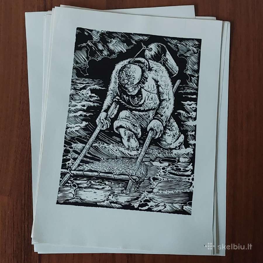 Albumas - Vytautas Jurkūnas ,raižiniai ( 1958 m. ) - nuotraukos Nr. 32