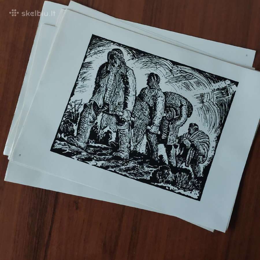 Albumas - Vytautas Jurkūnas ,raižiniai ( 1958 m. ) - nuotraukos Nr. 34