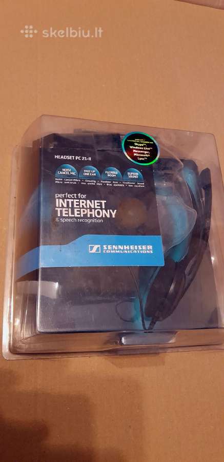 Sennheiser headset Pc 21-II ausinės su mikrafonu