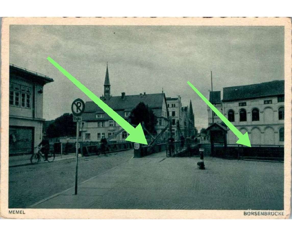 Memel Klaipeda retas atvirukas