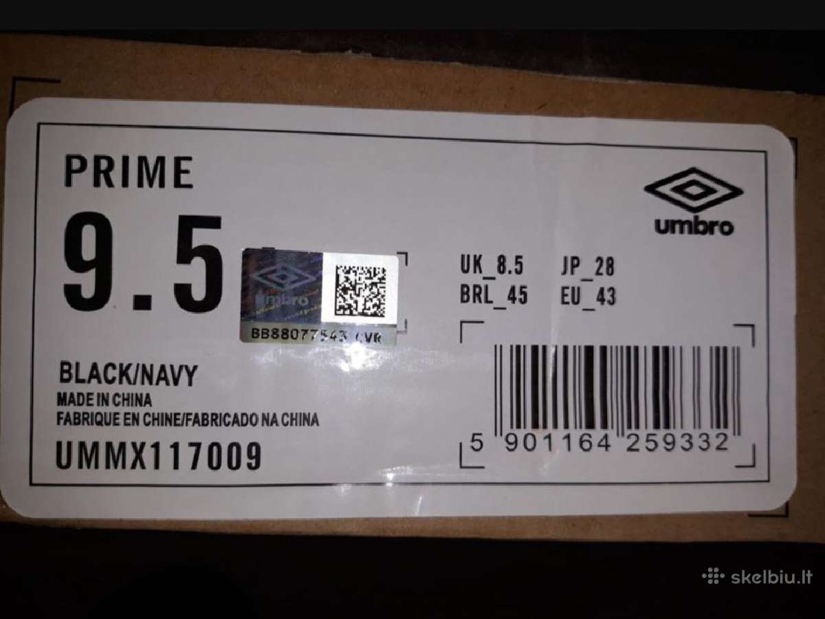 Nauji vyriški umbro kedai 43 dydis - nuotraukos Nr. 2