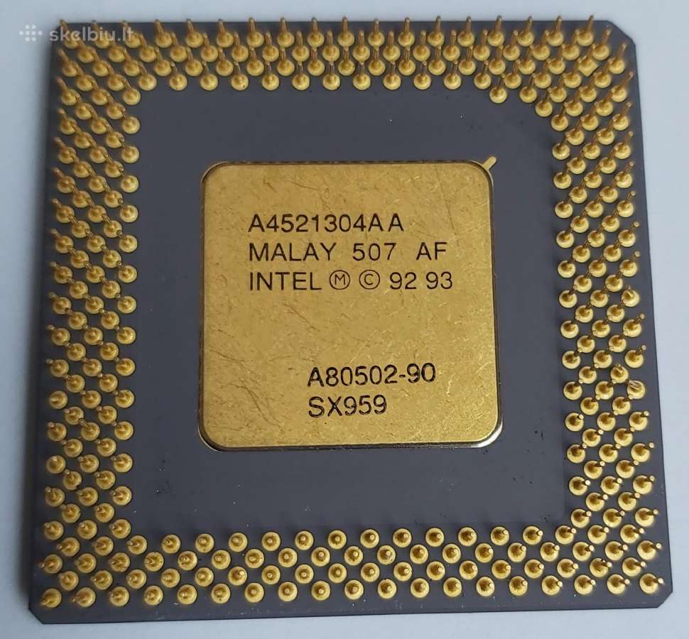 Procesorius Intel Pentium 90mhz - nuotraukos Nr. 2