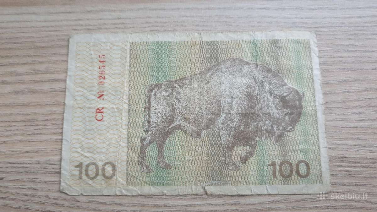 1991m. 100 talonų Be užrašo - nuotraukos Nr. 2