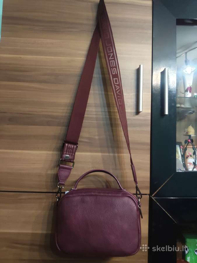 David Jones rankinė nedidelė bordo per petį - nuotraukos Nr. 3