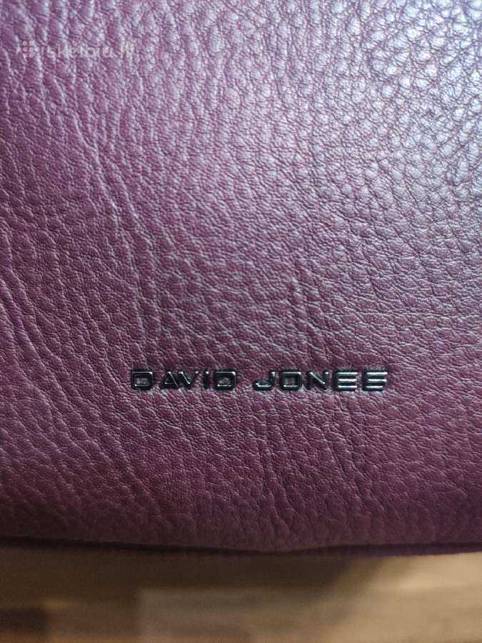 David Jones rankinė nedidelė bordo per petį - nuotraukos Nr. 6