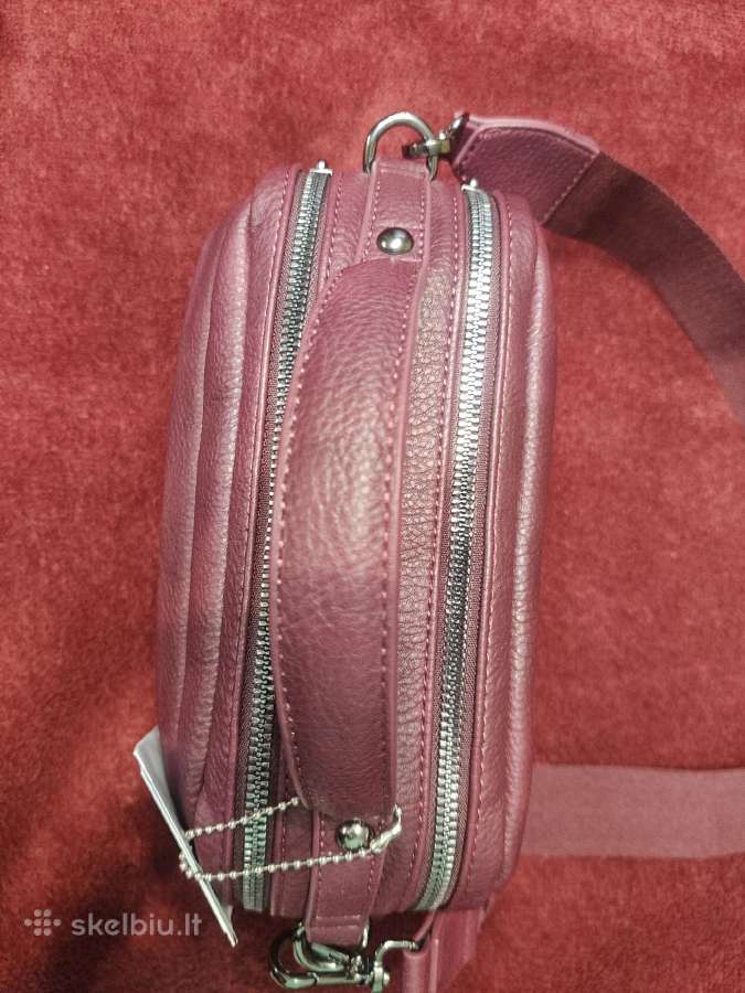 David Jones rankinė nedidelė bordo per petį - nuotraukos Nr. 7