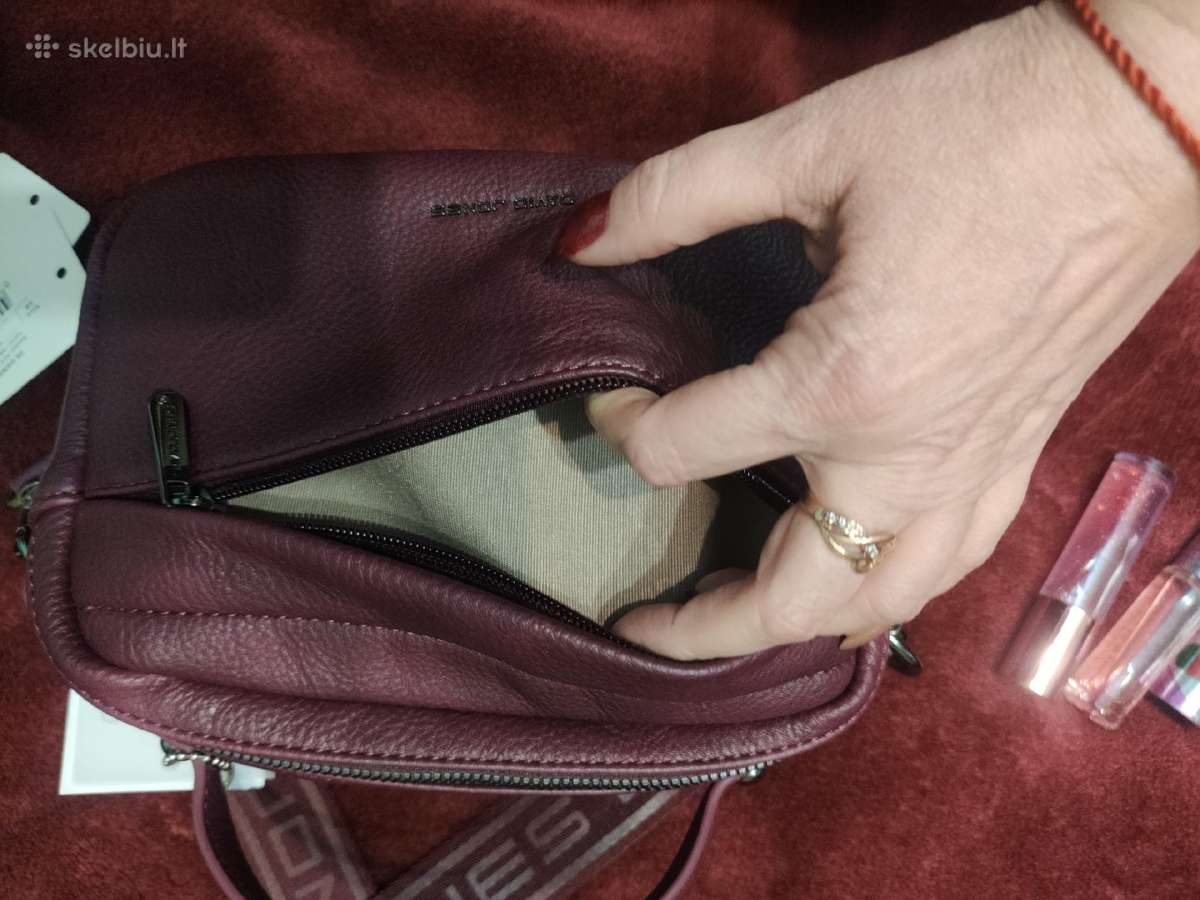 David Jones rankinė nedidelė bordo per petį - nuotraukos Nr. 13