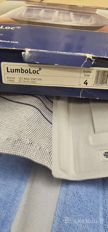 Nugaros įtvaras Lumboloc - nuotraukos Nr. 6