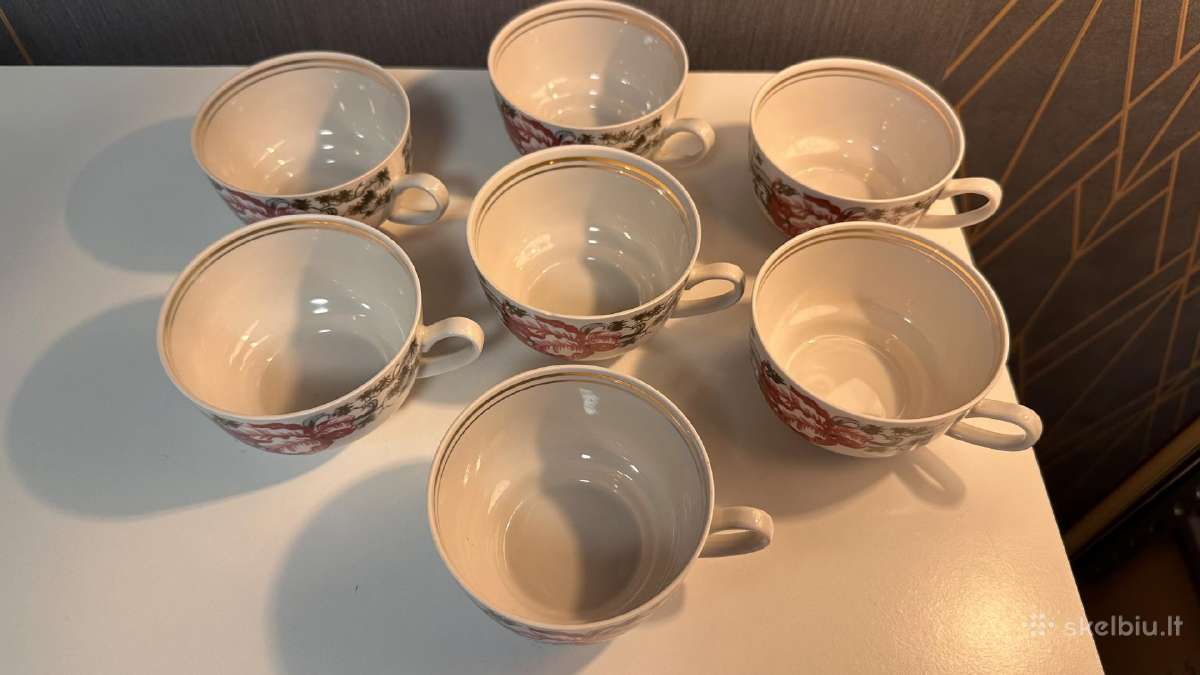 7 vnt puodeliai iš Aija-1 kolekcijos - nuotraukos Nr. 3