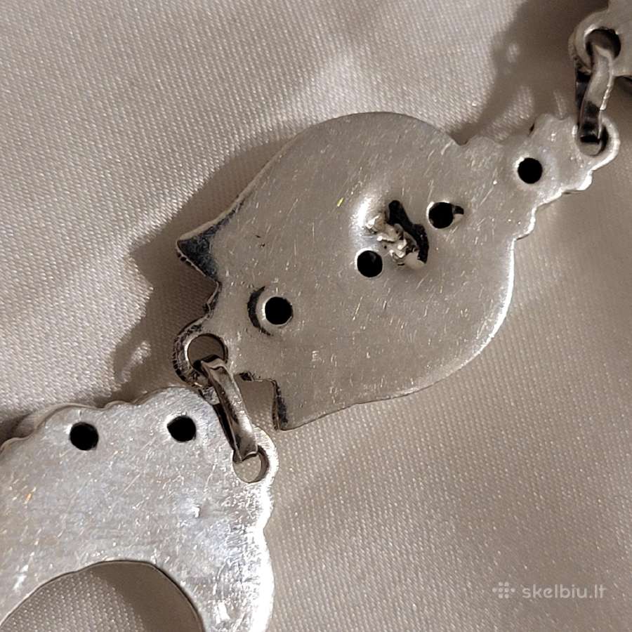 Sidabrinis kaklo papuošalas - nuotraukos Nr. 5