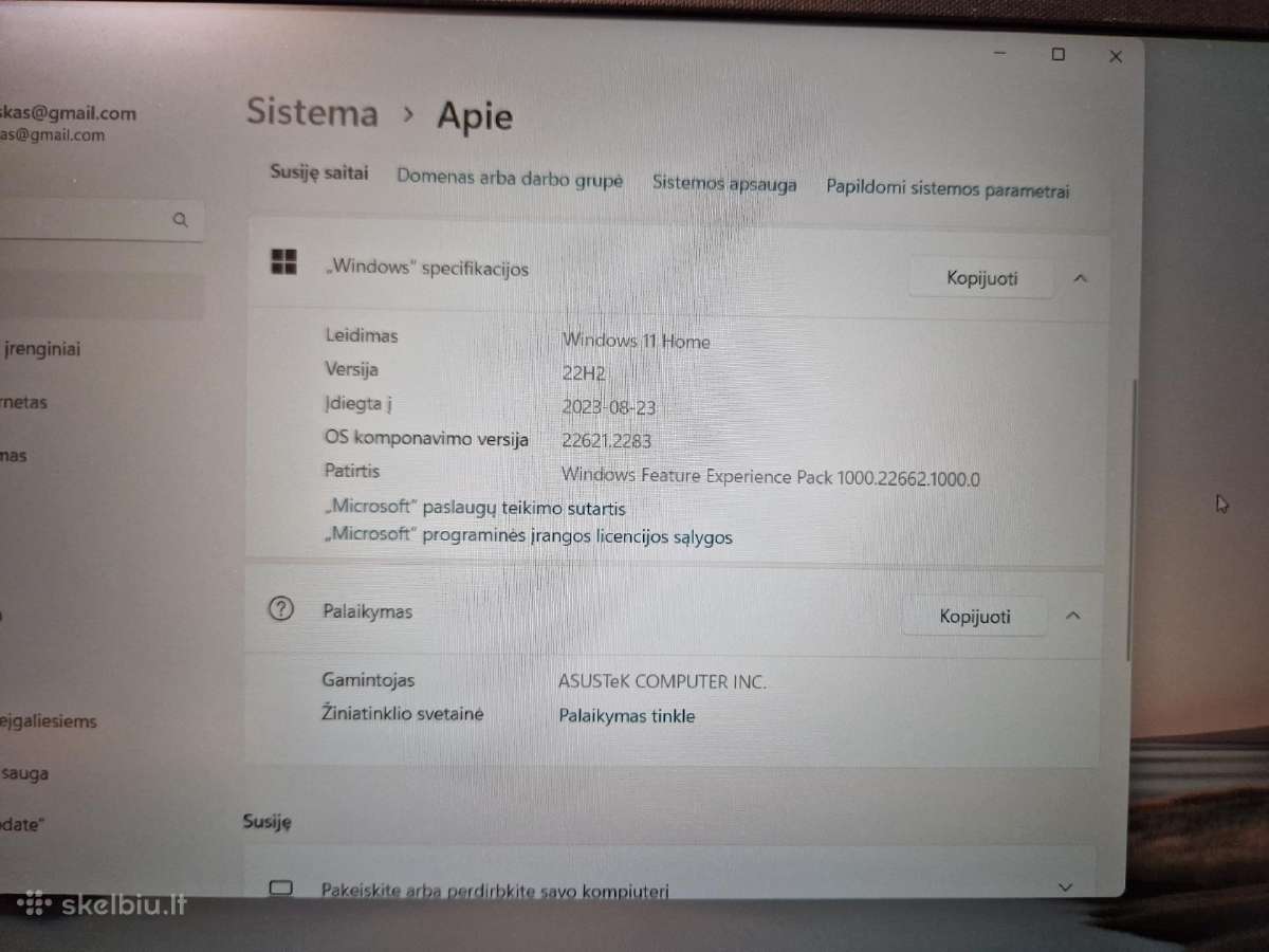 Asus Vivobook M1502ia-bq100 loptopas - nuotraukos Nr. 10