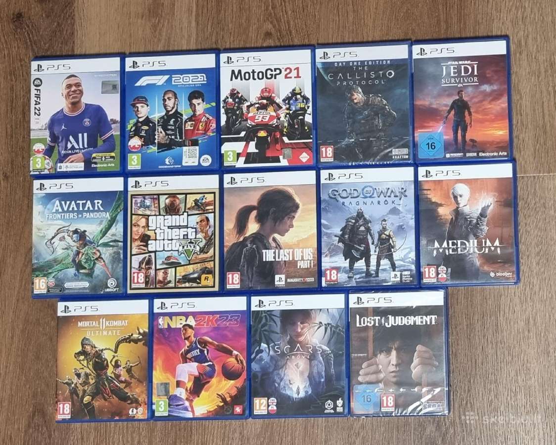 Playstation 5 žaidimai