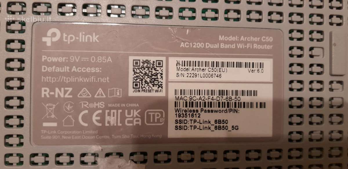 Bevieliai WiFi ir ethernet maršrutizatoriai - nuotraukos Nr. 34