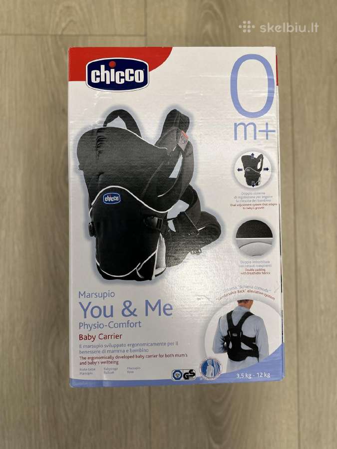 Vaikiška Chicco nešioklė nuo 3,5 iki 12 kg