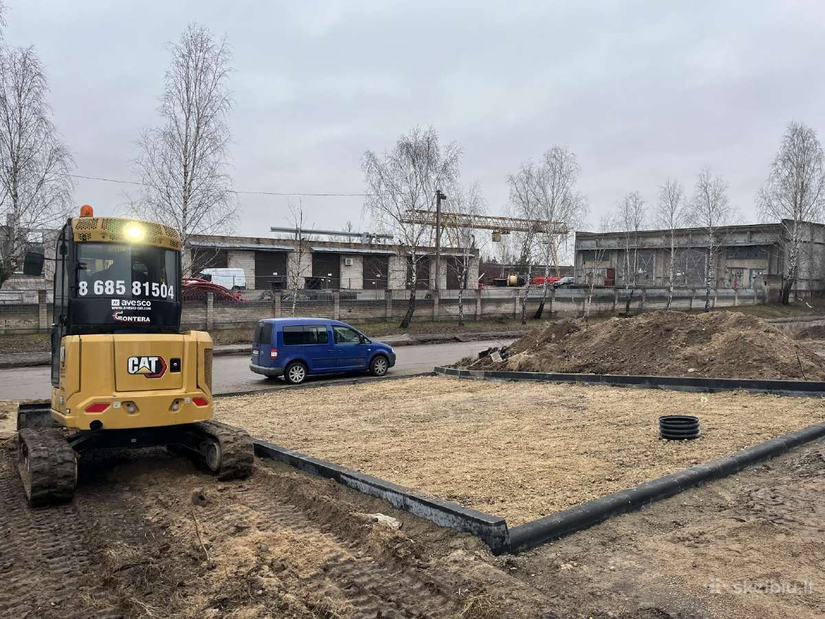 Aikštelių, kelių įrengimas-griovimo darbai - nuotraukos Nr. 7