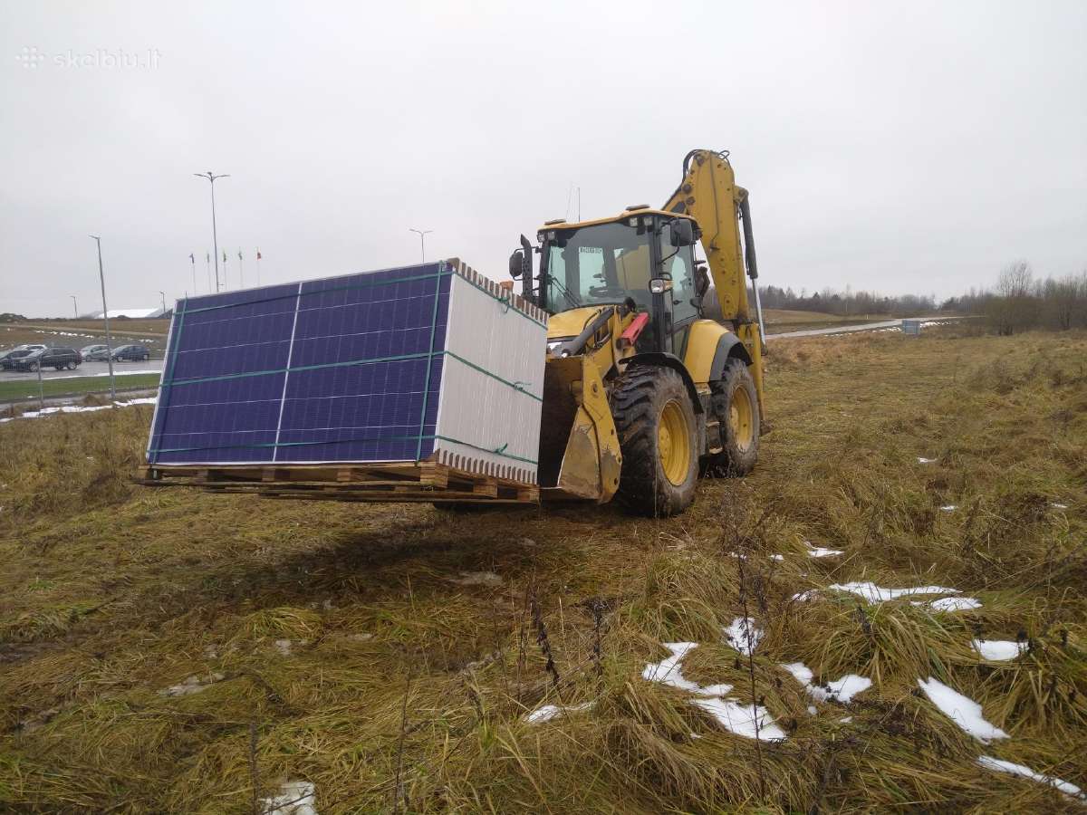 Ekskavatoriaus krautuvo nuoma (Cat 444f2) Molėtai - nuotraukos Nr. 3