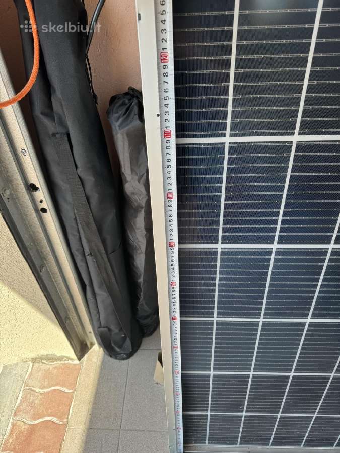 Trina Solar Bifacial saules paneles 650w