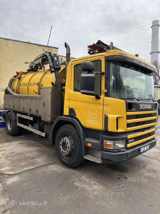 Nuotekų išvežimas Vilniuje .