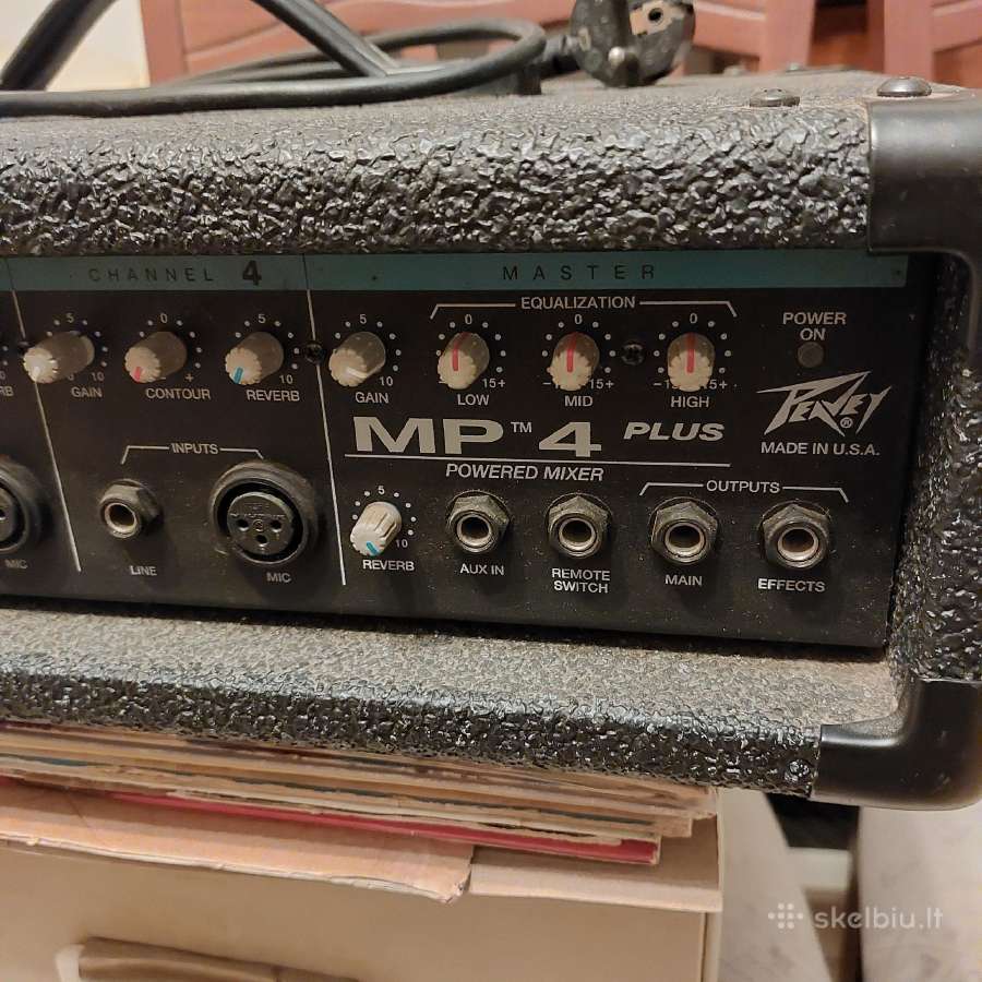 Stiprintuvas/vokalui Peavey Mp4-channel
