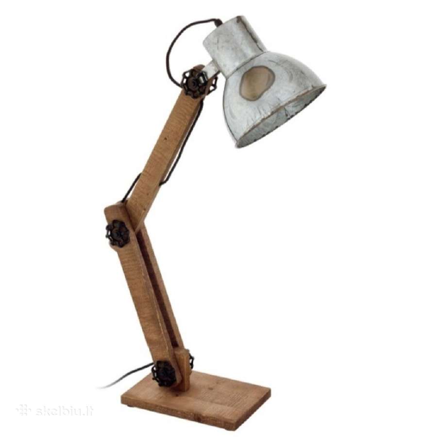 Vintažinė stalinė lempa