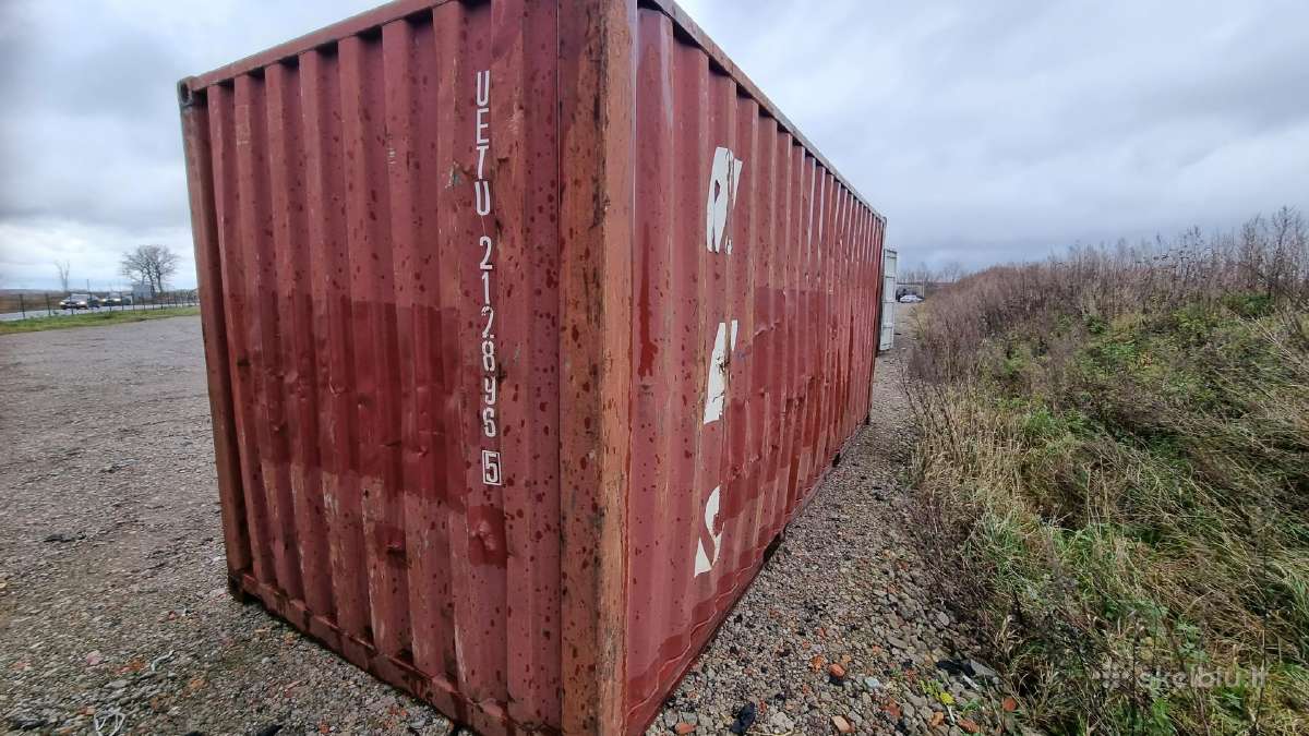 20, 40 ir 45 pėdų Jūriniai konteineriai - nuotraukos Nr. 3