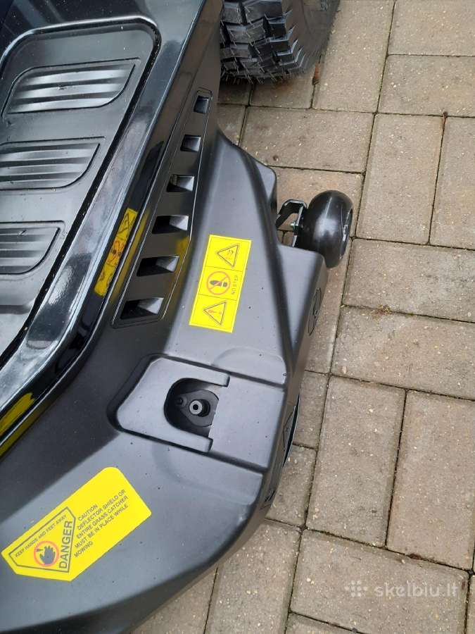 Sodo traktoriukas su krepšiu Oleo Mac 102r/16k - nuotraukos Nr. 18