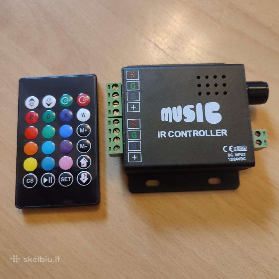 LED muzikos kontroleris