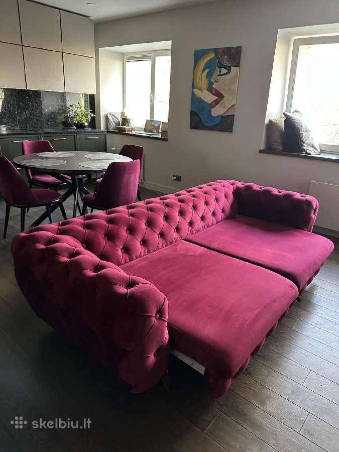 Ricco sofa ir 4 kėdės ir valgomasis stalas - nuotraukos Nr. 4