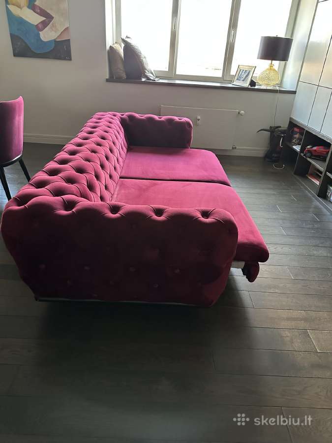 Ricco sofa ir 4 kėdės ir valgomasis stalas - nuotraukos Nr. 5