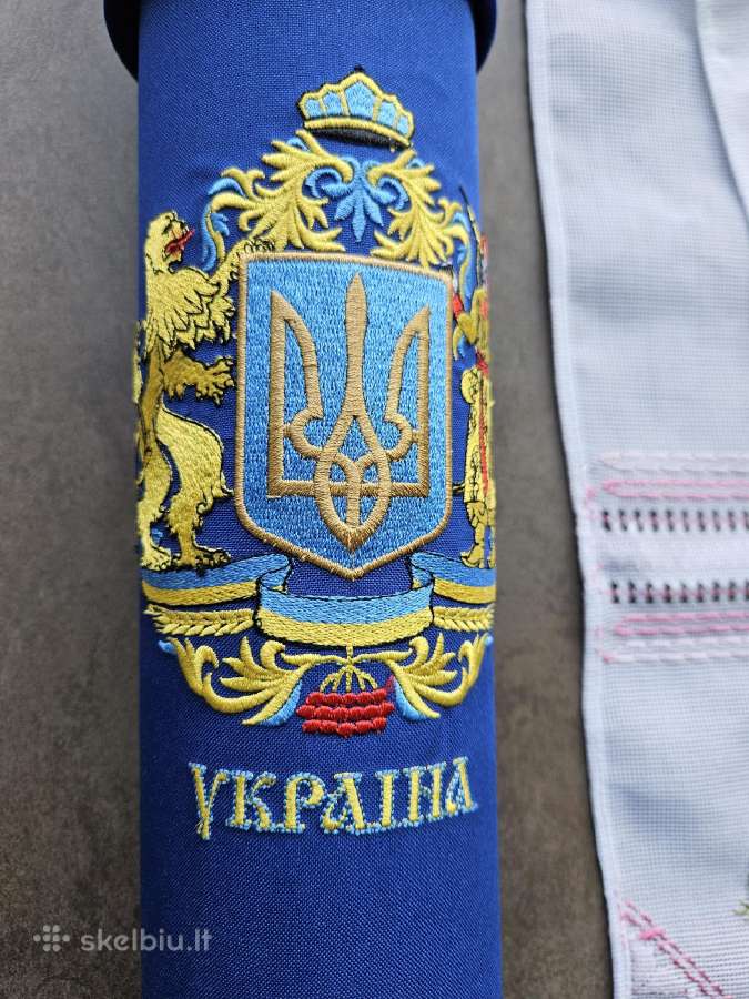 Ukrainiečių rankų darbo vyshyvanka staltiesė - nuotraukos Nr. 10