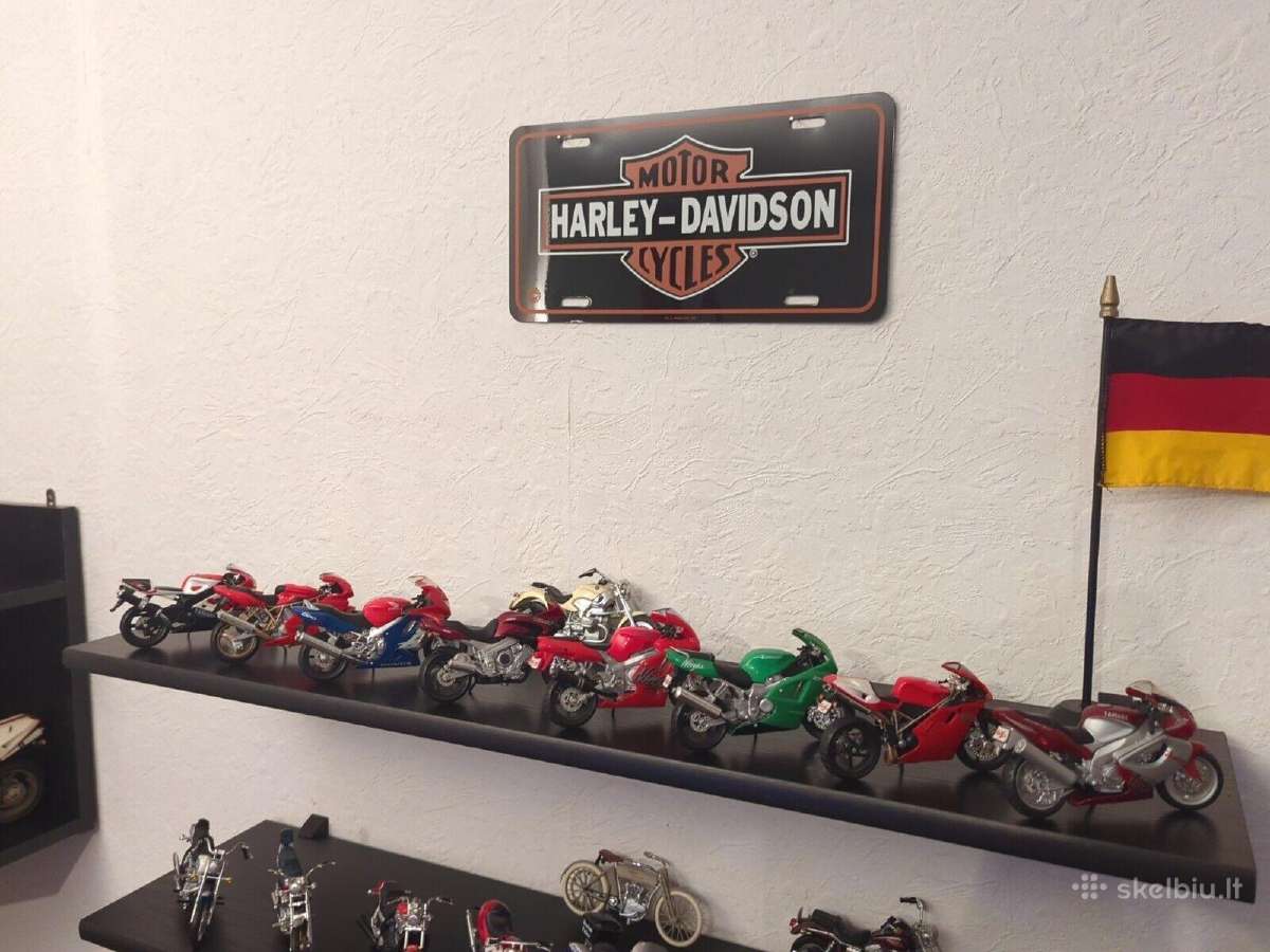Motociklu modeliu kolekcija moto Harley davidson - nuotraukos Nr. 2