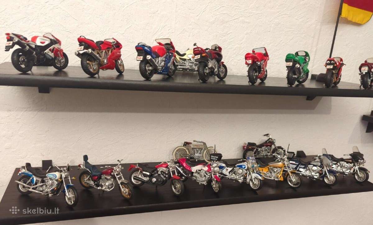 Motociklu modeliu kolekcija moto Harley davidson - nuotraukos Nr. 4