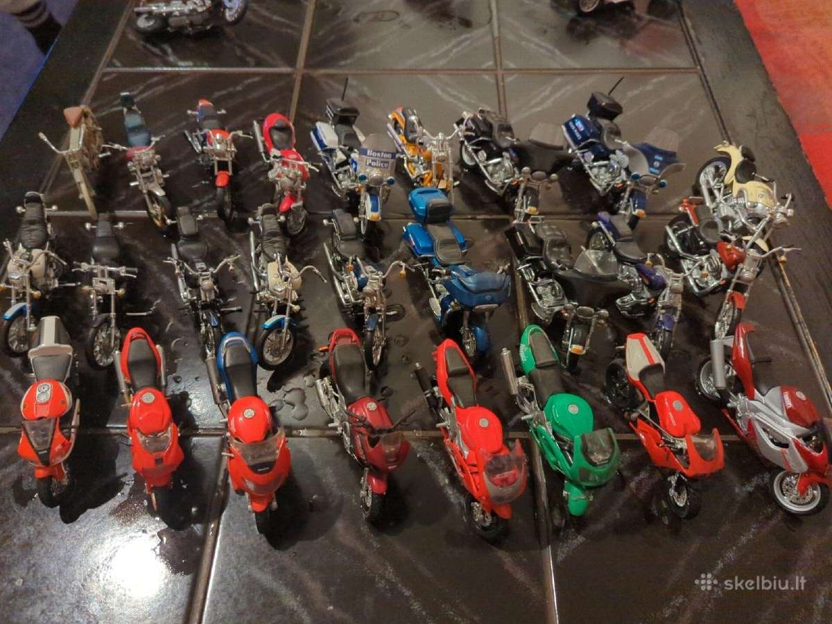 Motociklu modeliu kolekcija moto Harley davidson - nuotraukos Nr. 5