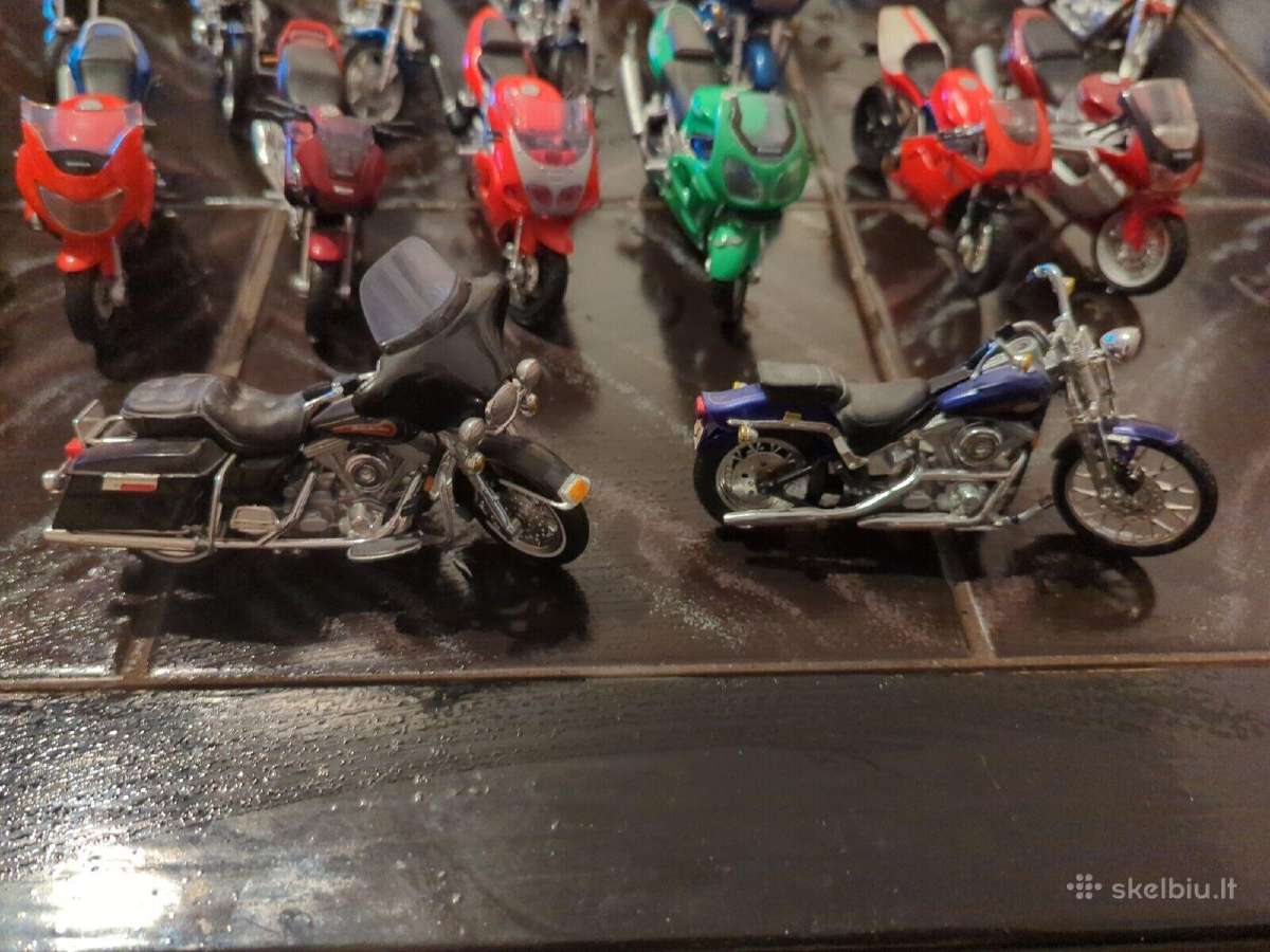 Motociklu modeliu kolekcija moto Harley davidson - nuotraukos Nr. 10