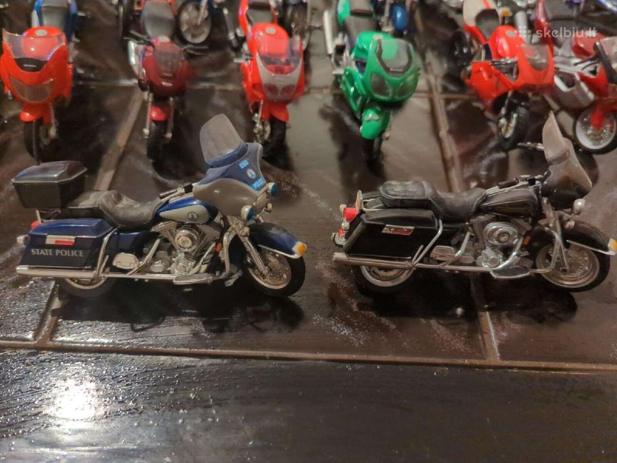 Motociklu modeliu kolekcija moto Harley davidson - nuotraukos Nr. 12