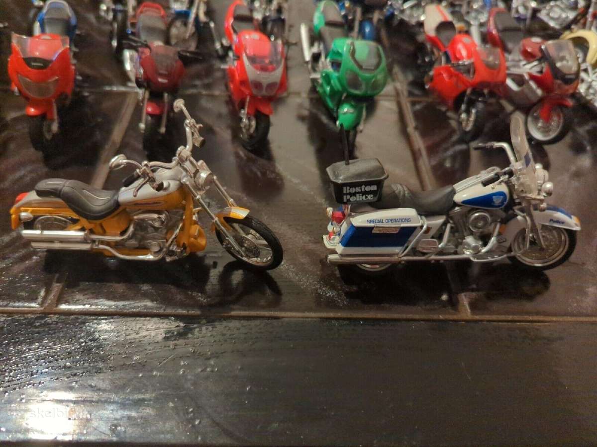 Motociklu modeliu kolekcija moto Harley davidson - nuotraukos Nr. 13