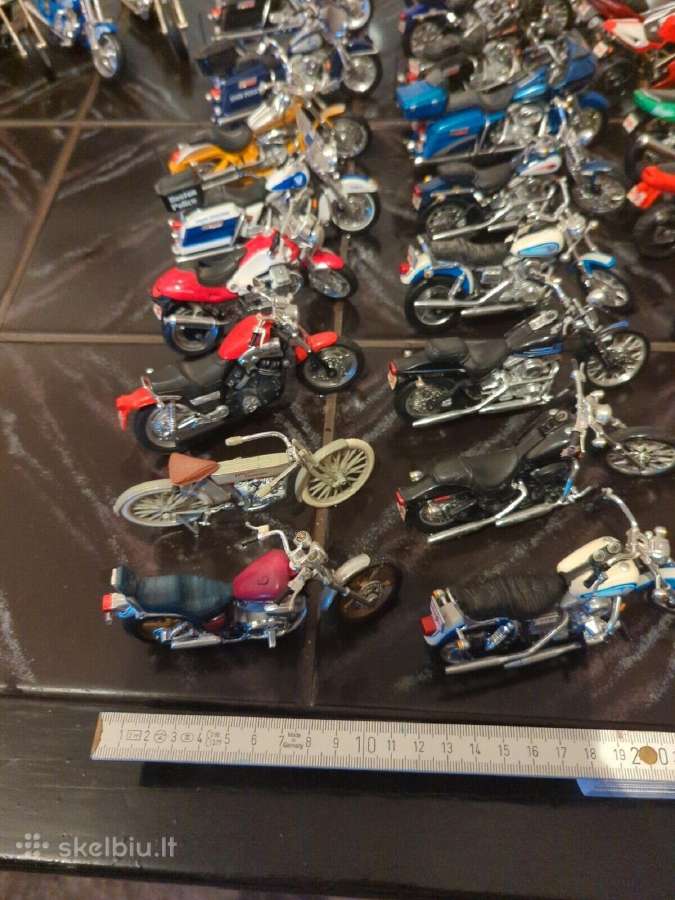 Motociklu modeliu kolekcija moto Harley davidson - nuotraukos Nr. 17