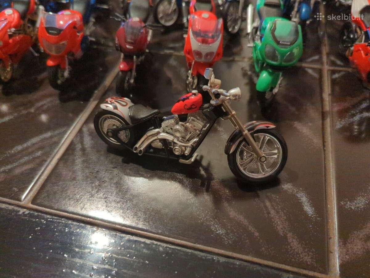 Motociklu modeliu kolekcija moto Harley davidson - nuotraukos Nr. 19