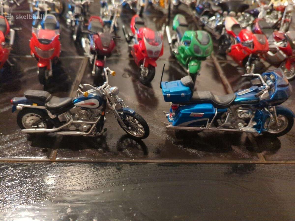 Moto modeliuku kolekcija motociklu diecast - nuotraukos Nr. 9