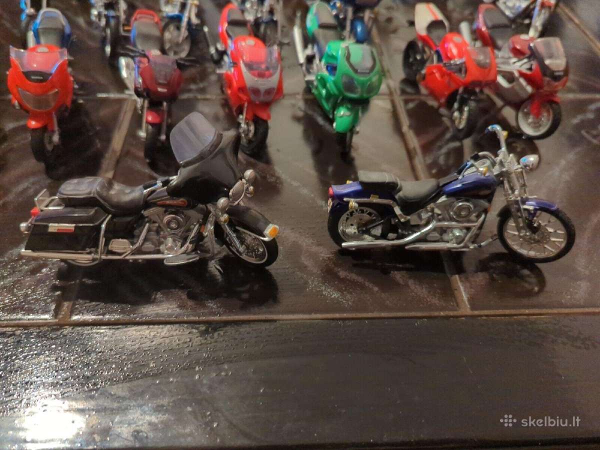 Moto modeliuku kolekcija motociklu diecast - nuotraukos Nr. 10